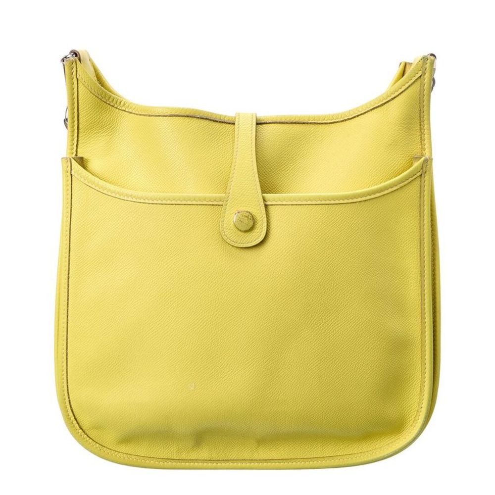 Hermès Lime Green Epsom Leather Evelyne Iii Pm (Authentic Pre-Owned) - Picture 2 of 5